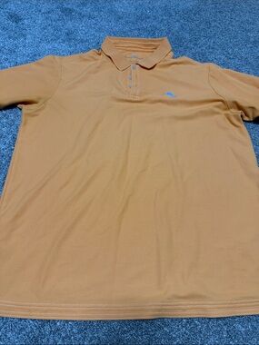 Tommy Bahama Orange Short Sleeve Polo
